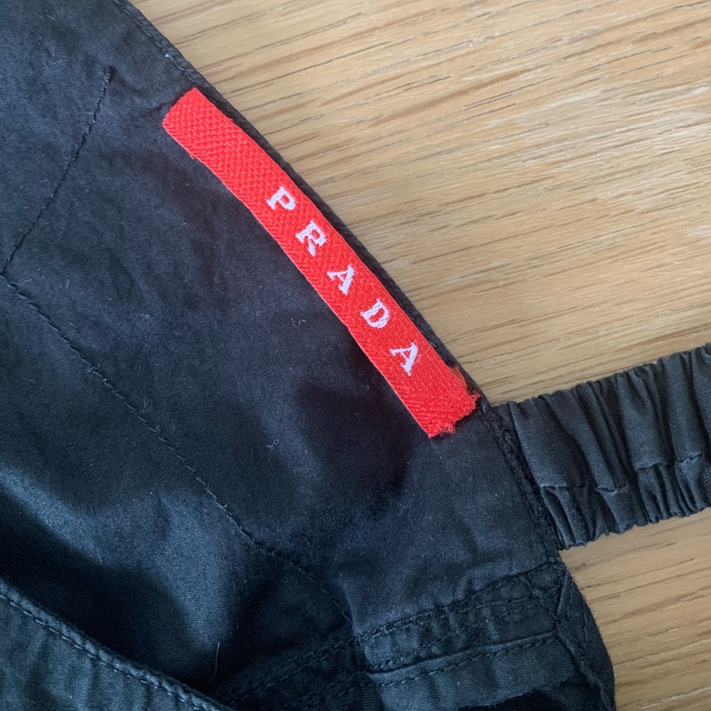 Prada Black Trapeze Top